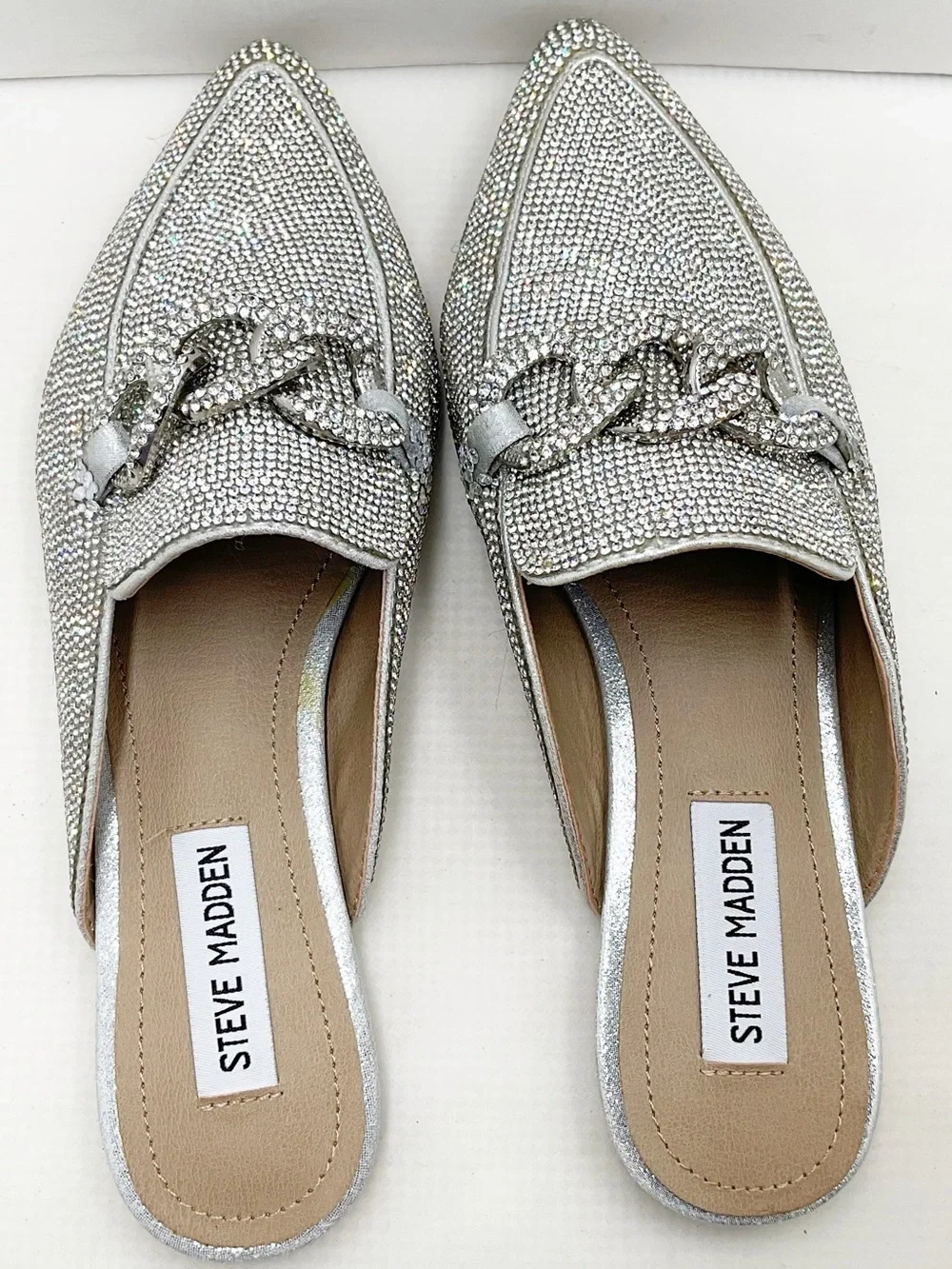 {Steve Madden} Finn Rhinestone Mules